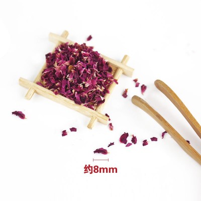 平阴重瓣红玫瑰玫瑰花瓣 厂家批发可食用小花瓣原料 玫瑰花茶图2