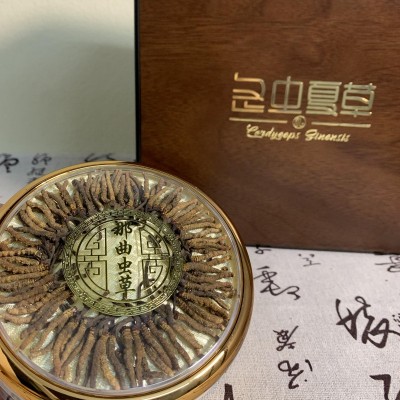 宝林堂冬虫夏草那曲虫草干货百条装 冬虫夏草礼盒装送礼虫草批发图4