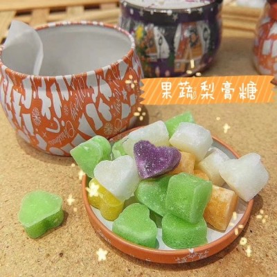梨膏糖 纸箱包装 果蔬梨膏 糖 爱心型糖果 老少皆宜图4
