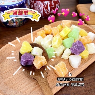 梨膏糖 纸箱包装 果蔬梨膏 糖 爱心型糖果 老少皆宜图3