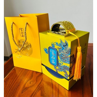 贡品茶特级正宗浓香礼盒装高档过年节日送礼品走亲戚长辈图2