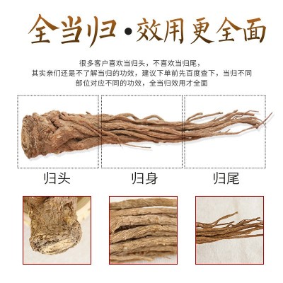 当归中药材散装当归 甘肃岷县 当归规格齐全产地直发图4