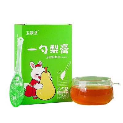 原榨酥梨枇杷罗汉果萃取一勺梨膏砀山雪梨膏儿童小勺饮图5