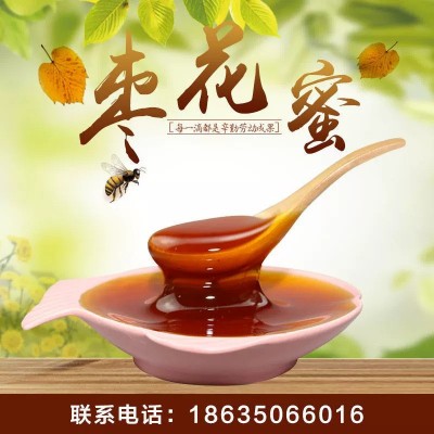 农家自产大枣花蜜花蜜低温洞藏蜜枣花蜂蜜纯蜂蜜现货批发源头工厂图4