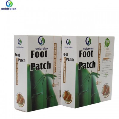 自有工厂 自有包装彩盒 10片一盒 保健足贴 foot patch图2