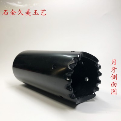 黑砭石雷火灸器具4CM粗艾条艾灸罐带齿艾灸筒按摩仪器新款图4