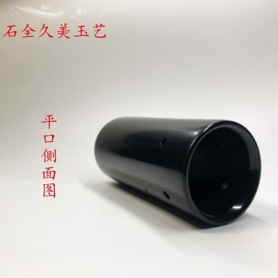 黑砭石雷火灸器具4CM粗艾条艾灸罐带齿艾灸筒按摩仪器新款图2