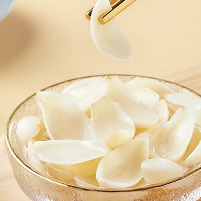 美味传承百合干味道鲜美 西能爽口 泡发率高 洁白细嫩 淡雅清香图4