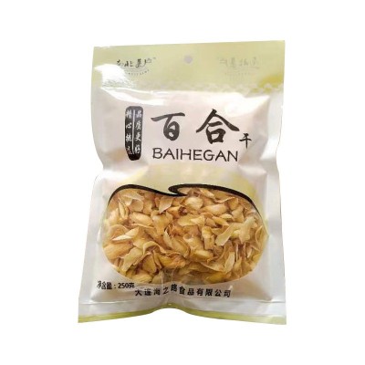 美味传承百合干味道鲜美 西能爽口 泡发率高 洁白细嫩 淡雅清香图5