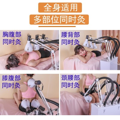 明火无烟艾灸仪器三头回旋灸家用温灸器美容院专用悬灸仪图4