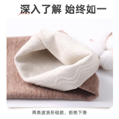 蚕丝德绒护腿袜套男女四季过膝加长袜子护膝保暖老寒腿套高长筒套图4