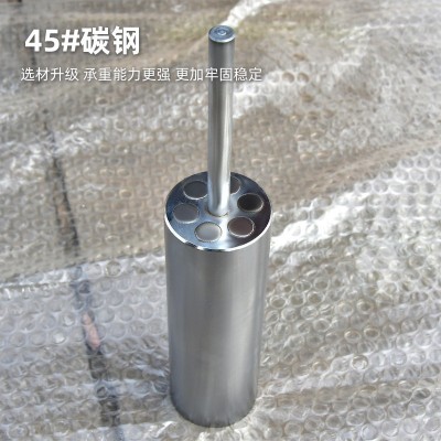 跨境商用杠铃杆竞技片加片器全胶片深蹲加片架硬拉支撑辅助加片架图3
