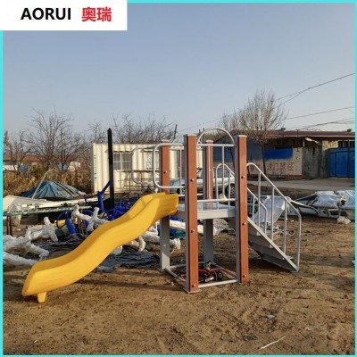 高档小区塑木健身器材 公园景区户外健身路径 腰背按摩图3
