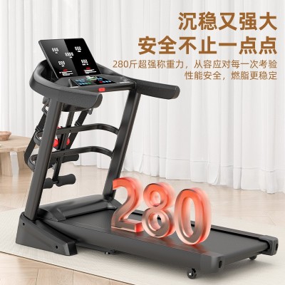 工厂供跨境跑步机家用款大型折叠家庭式电动走步机室内健身房专用图3