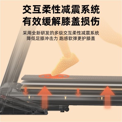 工厂供跨境跑步机家用款大型折叠家庭式电动走步机室内健身房专用图5