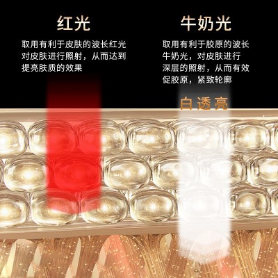 胶原炮家用美容仪面部提拉紧致导入按摩EMS嫩肤牛奶光射频仪器图2