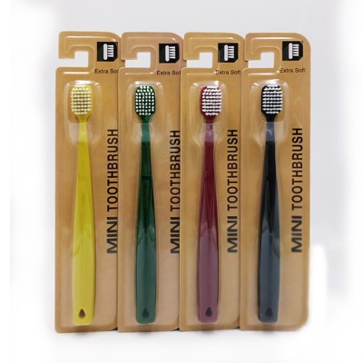 迪拜同款宽头软细毛牙刷宽幅大头柔白软毛牙刷单支包装厂家批发图5
