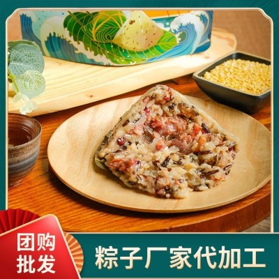 特产正宗传统裹蒸粽经典早餐 红豆粽子 批发团购定制端午 手工制作图3