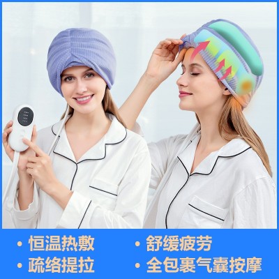头部按摩器偏头痛头皮太阳穴头疗神器头疼全自动经络疏通助眠仪图2