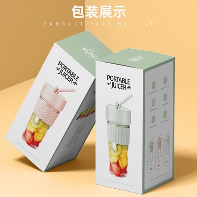 跨境榨汁杯充电迷你小型电动便携式榨汁机多功能家用果汁机批发图5