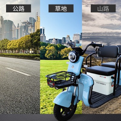 电动三轮车 厂家供应老年助力电动代步车 成人接送孩子休闲电瓶车图4