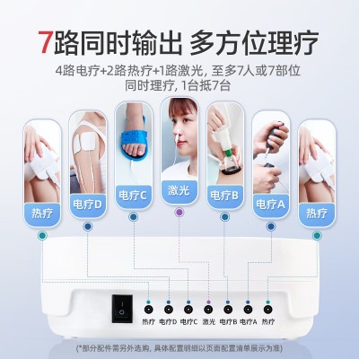 医用中频激光电治疗仪多功能脉冲针灸电疗仪家用经络理疗按摩仪器图2
