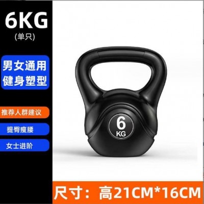 实心壶铃男士家用竞技提壶深蹲翘臀运动力量训练器哑铃图3