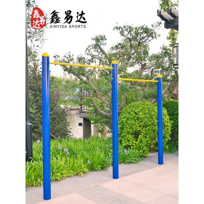 单杠双杠肋木架云梯户外小区公园广场体育运动路径室外健身器材图3