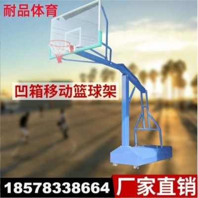 国标标准室内外儿童青少年校园可移动升降可埋地固定成人篮球架图3