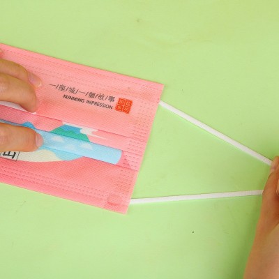 源头厂家定制一次性平面口罩独立包装 宝宝口罩 儿童成人批量印刷图3