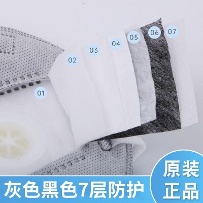 kn95防护口罩工业级活性炭带呼吸阀防粉尘五色透气独立装k n95口罩图2