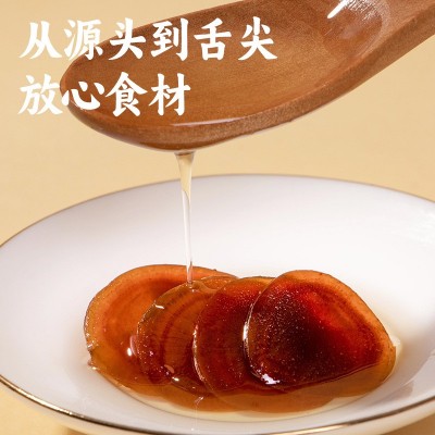 人参蜜片长白山大片净装含量50g鲜人参蜂蜜制作源头厂家直供加工图3
