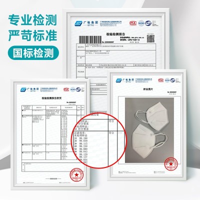 以安KN95一次性防尘口罩3D立体工业用六层防护透气型折叠面罩图5