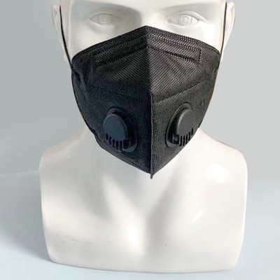 源头工厂KN95口罩双呼吸阀一次性防尘防雾霾独立包装face mask图4