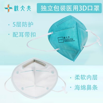 成人n95医用口罩独立包装3d立体医用n95口罩医用级口罩现货批发图2