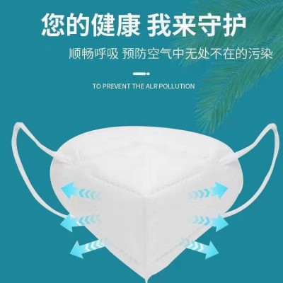 N95国标防护口罩3D立体5层双熔喷独立包装一次性口罩批发图4