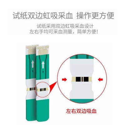 雅思测利得好轻松血糖试纸试条针头雅斯GLMS-79家用测血糖测试仪图4