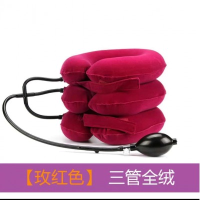 厂家加厚PVC三管钢圈充气家用颈椎牵引仪器便携式一件代发图3