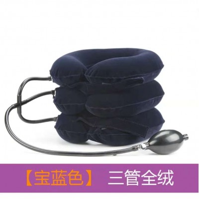 厂家加厚PVC三管钢圈充气家用颈椎牵引仪器便携式一件代发图2