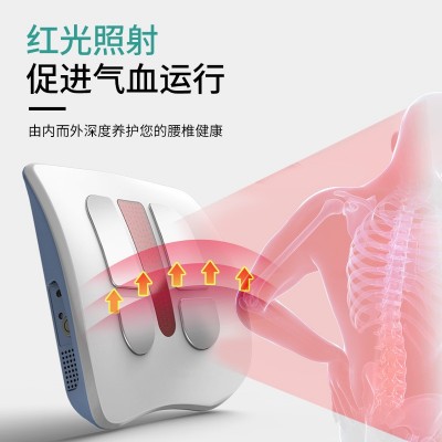厂家供应腰椎治疗仪 腰椎牵引仪红光腰枕热敷气囊定时腰椎按摩器图3