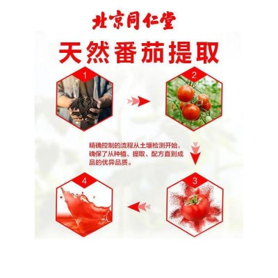 北京同仁堂番茄红素软胶囊增强免疫力内廷上用正品保健品一件代发图3