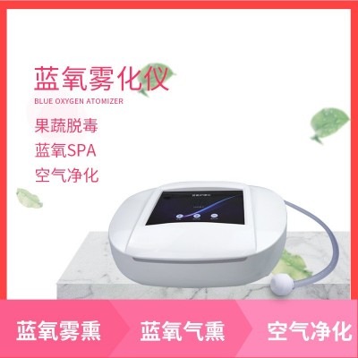 厂家直销 蓝氧雾化仪臭氧冲洗雾化仪熏蒸家用 可OEM抗菌清洁