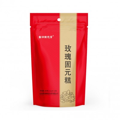 鲁润即食阿胶玫瑰固元糕山东特产现熬黑芝麻核桃休闲零食滋补袋装图5