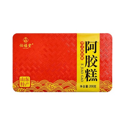 山东特产东阿红枣阿胶糕即食200g驴皮阿胶芝麻核桃固元糕礼盒阿胶图4