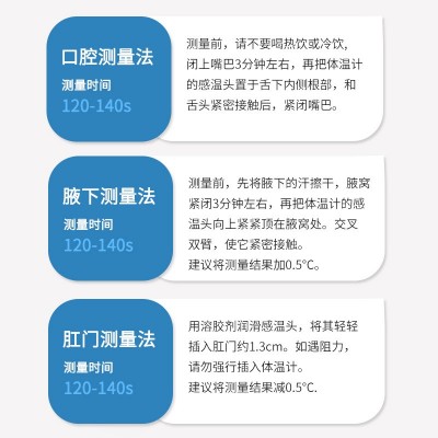 定制家用儿童外贸出口欧美品质背光电子体温计软头数字体温计厂家图2