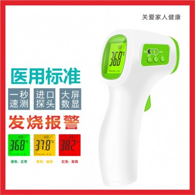 电子体温计家用医用额温枪体温枪 婴儿温度计温枪儿童 测温枪成人图1