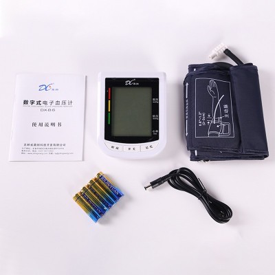 鼎翔臂式血压计厂家批发家用血压器数字式电子血压计DX-B6招代理图2