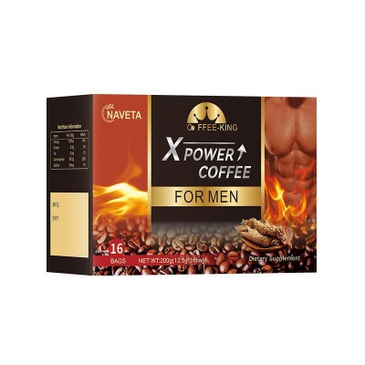跨境爆款 男士能量黑咖啡人参牡蛎滋补速溶黑咖啡 Energy coffee图4