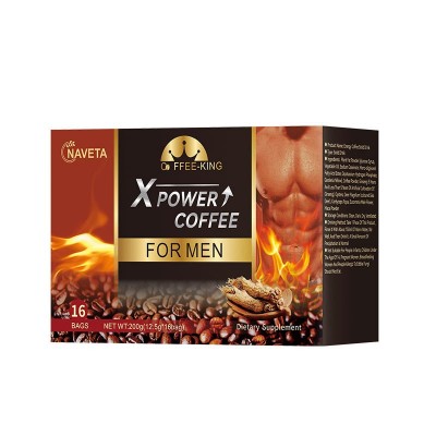 跨境爆款 男士能量黑咖啡人参牡蛎滋补速溶黑咖啡 Energy coffee图5
