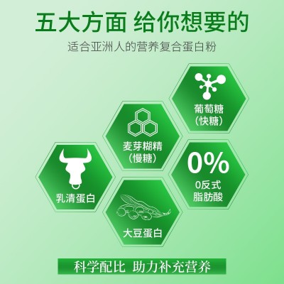 999滋元青高钙营养蛋白质粉500g中老年人礼品补品植物蛋白好吸收图3